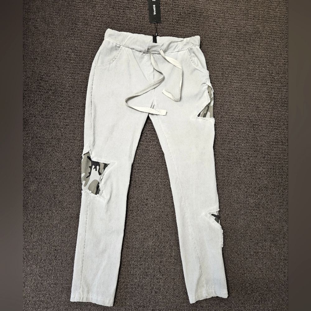 NWT VENTI6 Camo Patches Pants